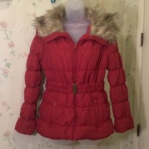 C’Esttoi Red Puffer Jacket
